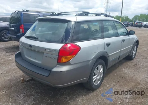 2005 Subaru Outback 2.5I из США, поврежденный, VIN 4S4BP61C757383641
